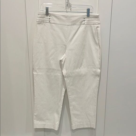 JM Collection White Pants - Picture 1 of 8